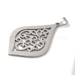 Pendentifs en acier inoxydable 304 anti-ternissement&nbsp;STAS-U010-13P