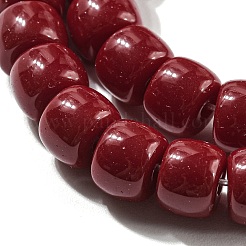 Opache perle di vetro fili&nbsp;GLAA-NH0002-B07