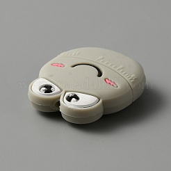 Umweltfreundliche Silikonperlen in Lebensmittelqualität&nbsp;X1-SIL-WH0015-12A
