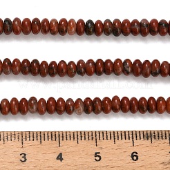Natürliche rote Jasminperlenstränge des indischen Sesams&nbsp;G-Z110-B17-2x4mm
