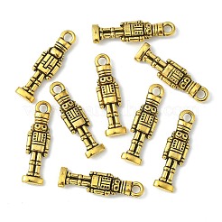 Tibetischen Stil Legierung Soldat Anhänger&nbsp;LS-TIBEP-GC160-AG-NR
