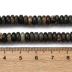 Stränge natürlicher Biotit-Jadeperlen&nbsp;G-L624-H09-6x2mm