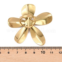 Anelli da donna in acciaio inossidabile 306&nbsp;RJEW-P179-01G