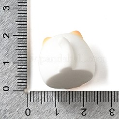 Decorazioni per esposizioni di sculture in resina di gatti carini&nbsp;DJEW-V001-01F
