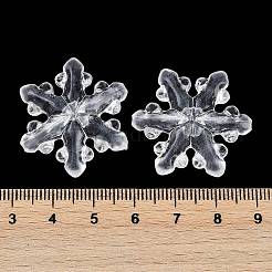 Abalorios de acrílico transparentes&nbsp;TACR-U008-01B