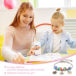 Kit de fabrication de bracelets et colliers européens DIY&nbsp;DIY-CD0001-46