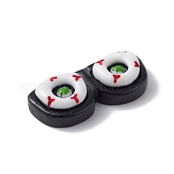 Undurchsichtige Harz-Cabochons zum Thema Halloween&nbsp;RESI-E035-01E