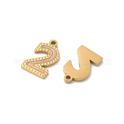 304 Edelstahl-Emaille-Anhänger&nbsp;STAS-I351-20G-2