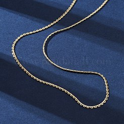 Messing-Gliederketten für Damen&nbsp;NJEW-D302-13G