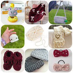 1 écheveau de fil à crocheter doux&nbsp;WCOR-TADJ0001-01A