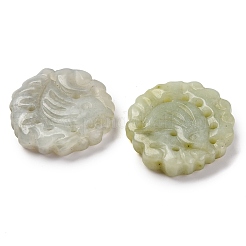 Pendentifs sculptés en jade naturel Xiuyan&nbsp;G-M195-04A