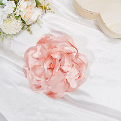 Broches en polyester à fleurs&nbsp;JEWB-WH20008-04B