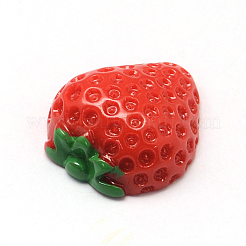 Decoden-Cabochons aus Erdbeerharz&nbsp;X-CRES-R183-09