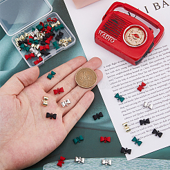 50 Stück 5 Farben Zinklegierung Verbindungsstück Charms&nbsp;FIND-FH0010-18