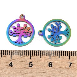 Pendentifs en acier inoxydable 304&nbsp;STAS-R135-18P