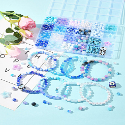 DIY-Set zur Herstellung von Stretch-Armbändern aus Acrylperlen&nbsp;DIY-FS0008-76
