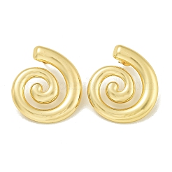 Texture Vortex 304 Edelstahl Ohrstecker für Damen&nbsp;EJEW-K278-33G