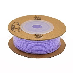Cordons de fils de coton en nylon rond teints écologiques&nbsp;OCOR-L001-821-310