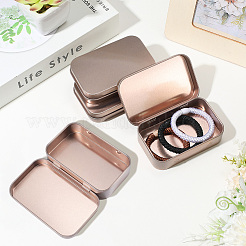 4 boîte de rangement pour bijoux en fer avec couvercle à charnière&nbsp;CON-SP0001-20C