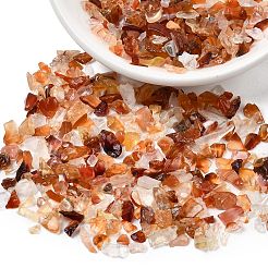 Natürlichen Karneol Chip-Perlen&nbsp;G-O103-18