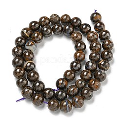 Fili di perle di opale boulder naturale&nbsp;G-P544-A01-02