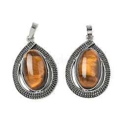 Pendentifs en pierres précieuses mixtes naturels et synthétiques&nbsp;G-L623-02ASP
