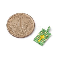Pendentifs en perles de rocaille en verre&nbsp;PALLOY-MZ00244