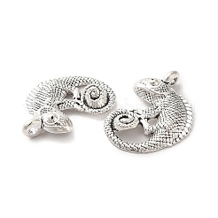 Tibetischer stil Aluminium Anhänger & Charms&nbsp;TIBE-B001-21AS