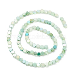 Brins de perles de verre de galvanoplastie de couleur dégradée&nbsp;GLAA-E042-03D