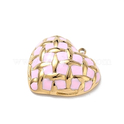 Pendentifs en acier inoxydable 304 émaillés&nbsp;STAS-P453-17G-02