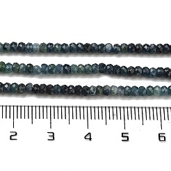 Natürliche blaue Turmalinperlenstränge&nbsp;G-B088-D12-01