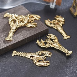 Tibetischer stil Aluminium Anhänger & Charms&nbsp;TIBEP-A040-020G-NR