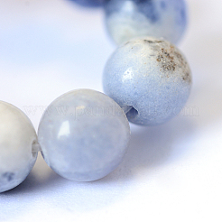 Chapelets de perle ronde en sodalite naturelle&nbsp;G-E334-6mm-08