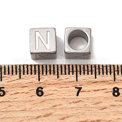 Perline europee in acciaio inossidabile 304&nbsp;STAS-D382-02N-P