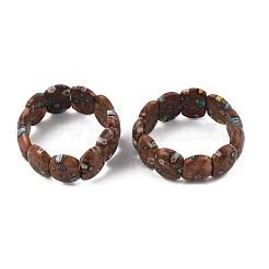 Handgemachte Millefiori Glasperlen Stretch Armbänder&nbsp;BJEW-S160-01