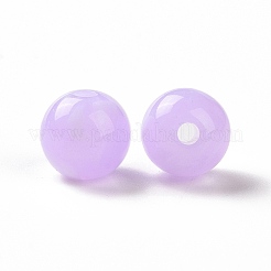 Perle acriliche opache bicolore&nbsp;OACR-E015-09