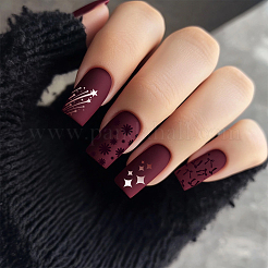 DIY-Nagelkunst-Vorlagen aus Edelstahl&nbsp;MRMJ-WH0098-041