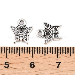 Style tibétain breloques alliage papillon&nbsp;PALLOY-A024-08AS