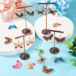 Kit de fabrication de boucles d'oreilles papillon bricolage&nbsp;DIY-TA0006-02