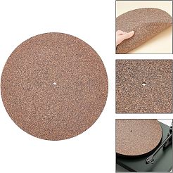 Flache runde Korkplattenmatte&nbsp;DIY-WH0258-43