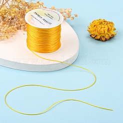 Filo di cristallo elastico piatto&nbsp;EW-YW0001-0.8mm-02G