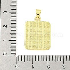Pendentifs de placage en laiton&nbsp;KK-U021-12G-02