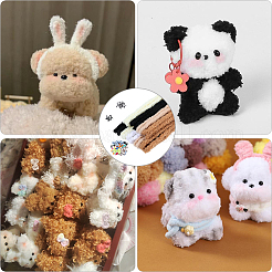 5 Beutel DIY Plüsch-Chenille-Stick&nbsp;FIND-SC0020-87
