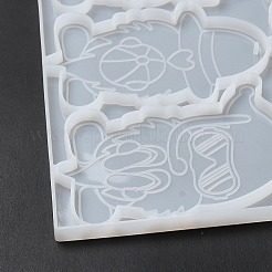 Silikonformen für Zwerganhänger mit Meeresmotiv&nbsp;DIY-L071-06