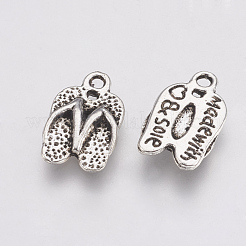 Tibetischen Stil Legierungs Anhänger & Charms&nbsp;TIBE-T011-197AS-LF