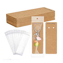 120 Stück Schlüsselanhänger-Displaykarten aus Kartonpapier&nbsp;CDIS-PH0001-72