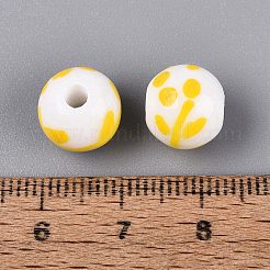 Perles en porcelaine manuelles&nbsp;PORC-N012-12