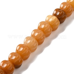 Natürliche Topas-Jade-gefärbte Perlenstränge&nbsp;G-K335-02C