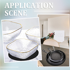 22 almohadilla antideslizante de fieltro de 3 estilos&nbsp;DIY-GF0011-30C