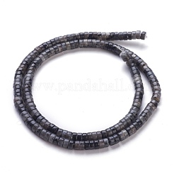 Natürliche schwarze Larvikit-Perlenstränge&nbsp;G-H230-27